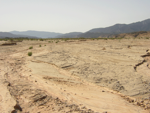 Cuyama River bed